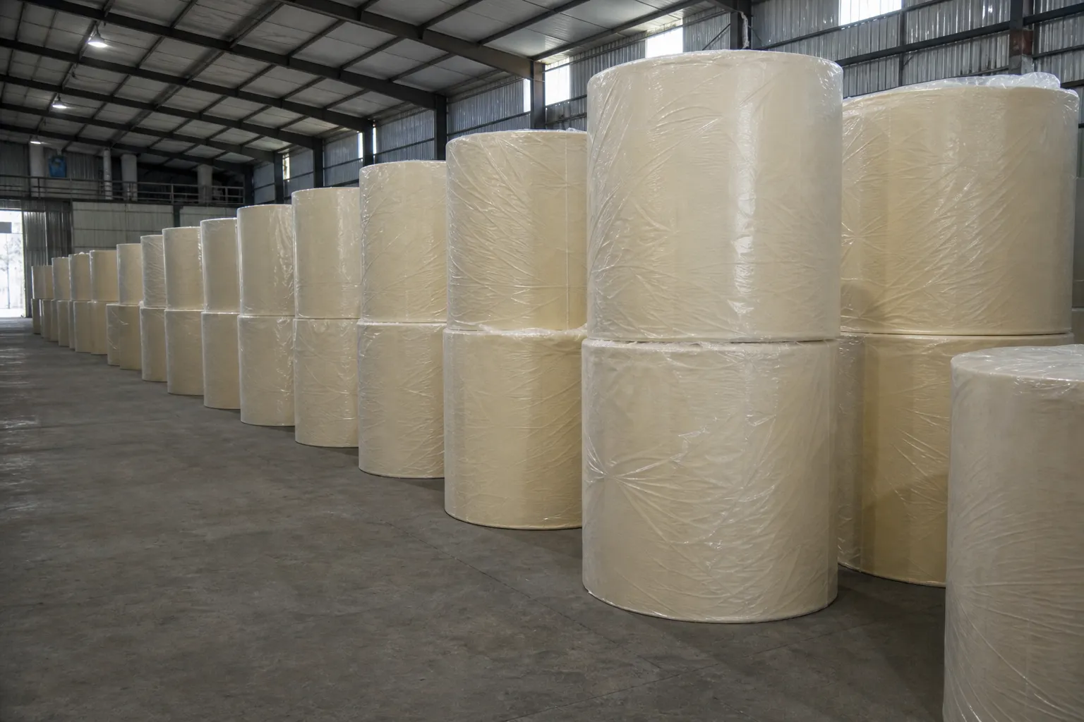 Bamboo kitchen paper parent roll for bulk supply