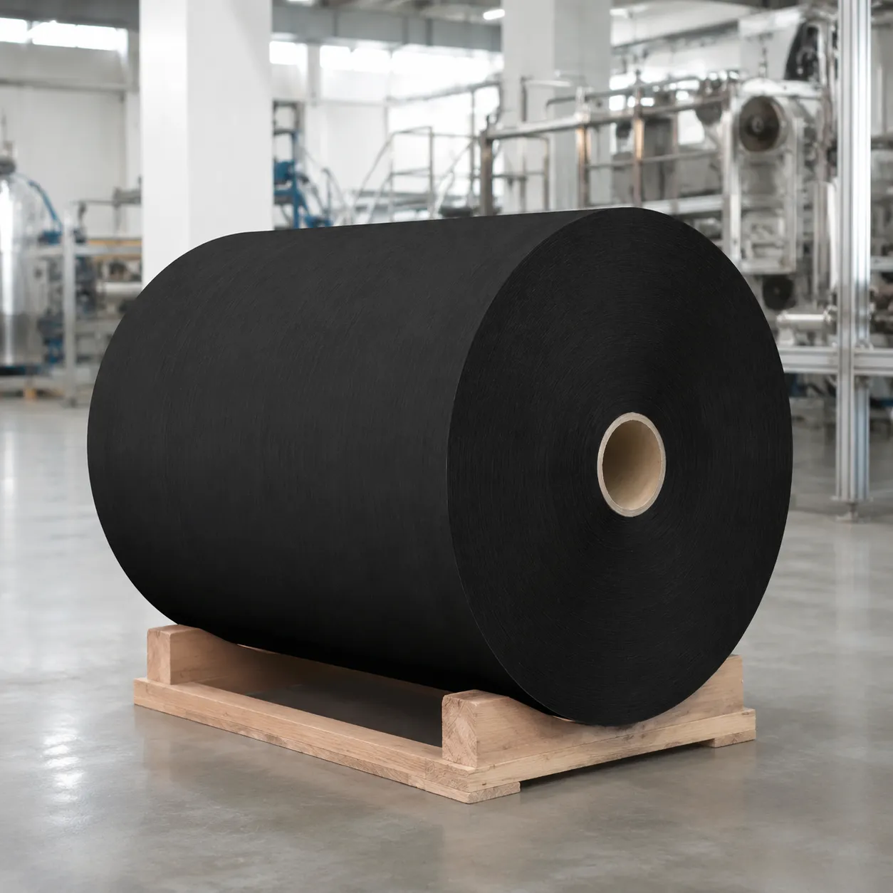 Black tissue parent roll for paper napkins