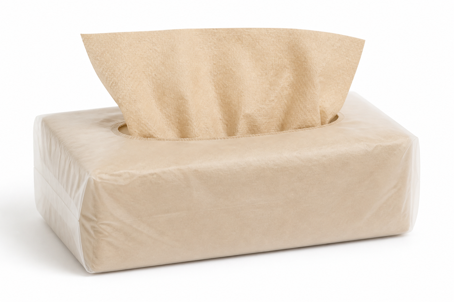Natural Brown Facial Tissue with Sustainable Fiber Solutions - Image 6