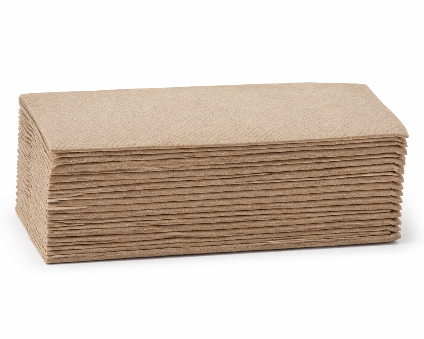 Eco-friendly natural brown paper hand towel