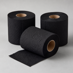 Luxury Black Toilet Paper Rolls for Premium Hospitality