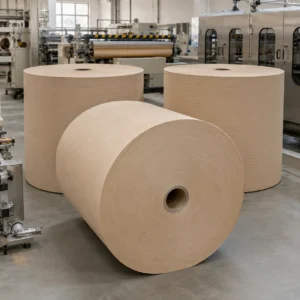 Natural bamboo napkin tissue jumbo roll