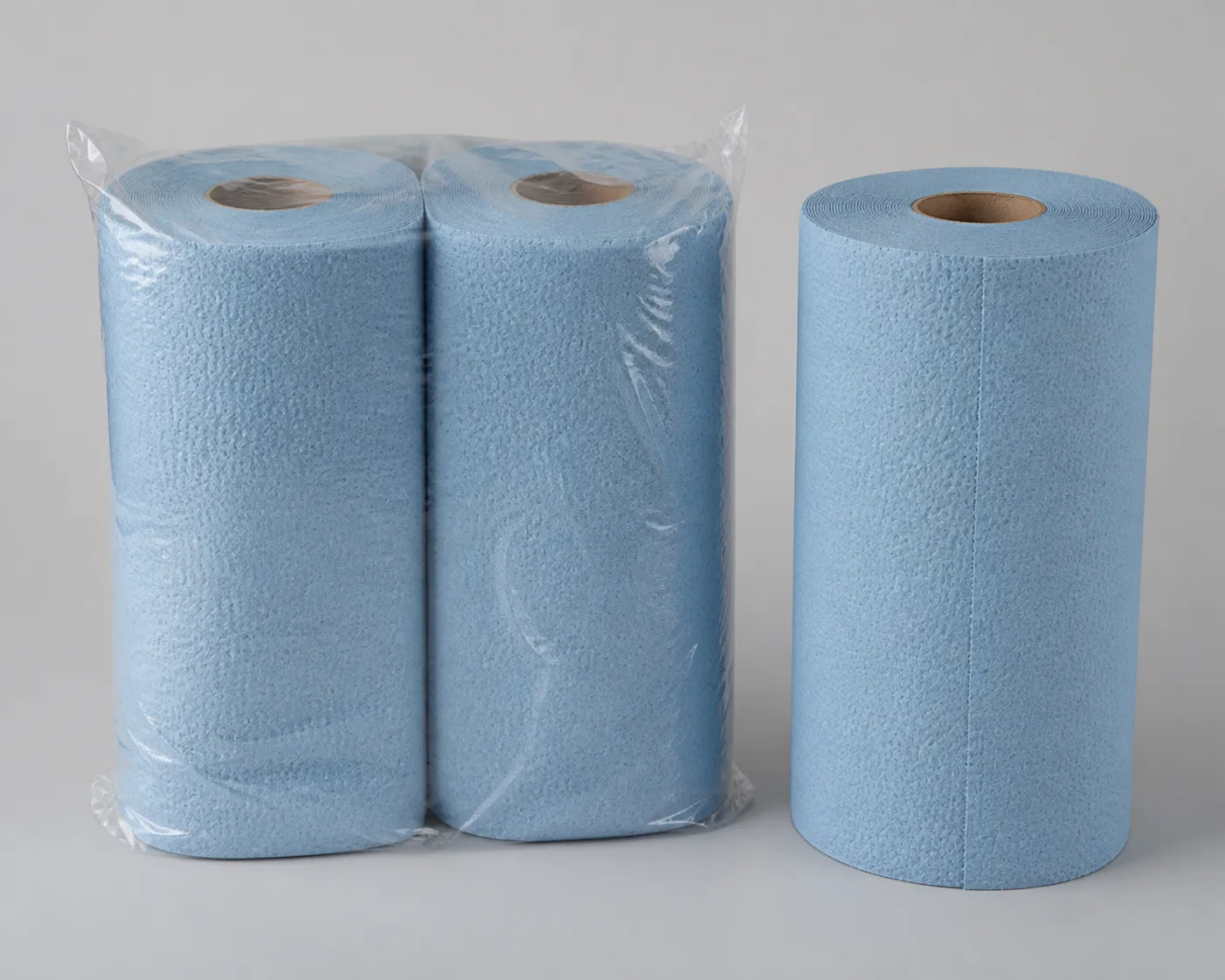Soft absorbent kitchen paper towel roll