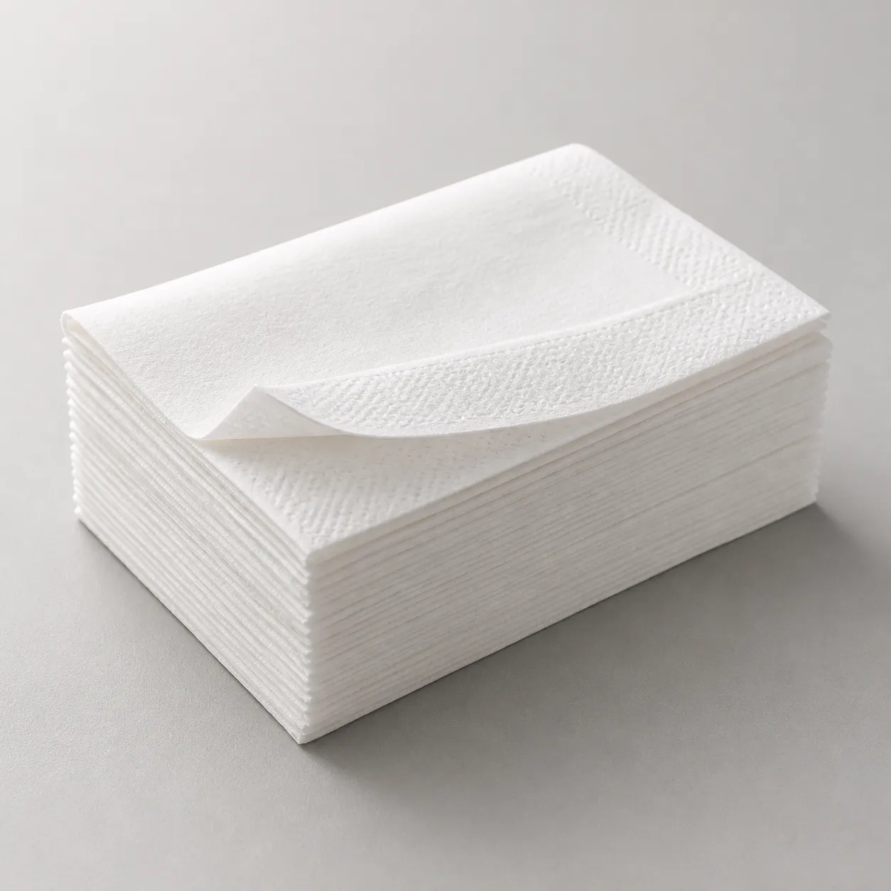 Custom White Glue Bonded Paper Napkins for Foodservice - Image 4