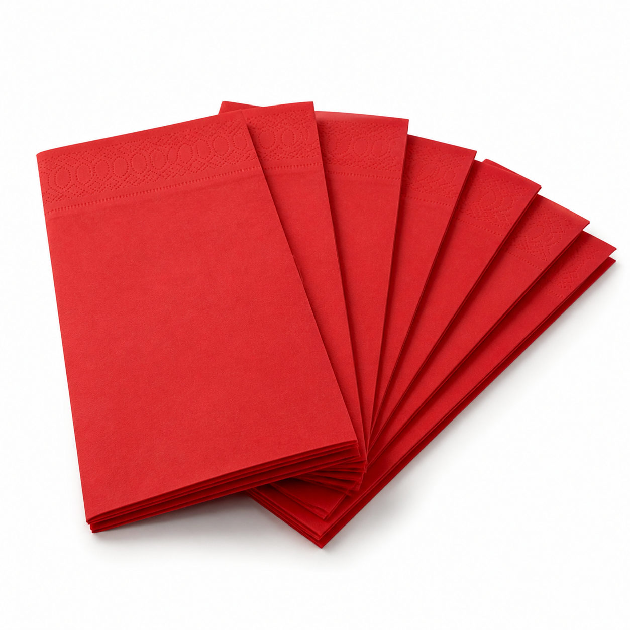Custom Red Dinner Napkins for Hospitality & Foodservice - Image 4