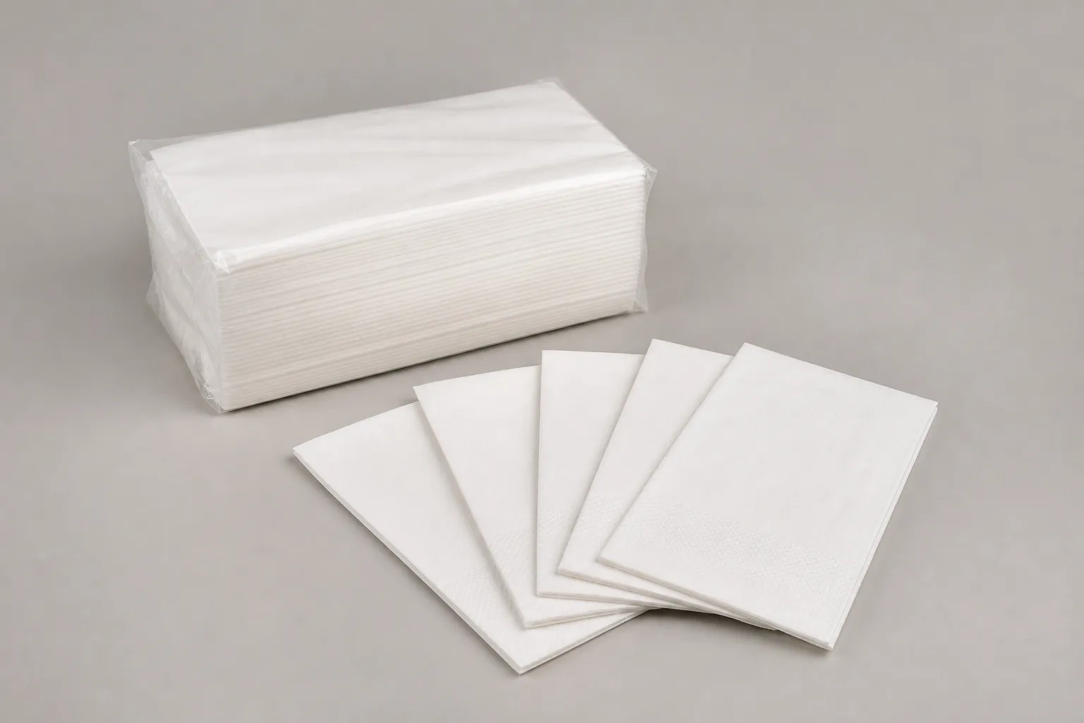 White Glue Bonded Paper Napkins for Foodservice