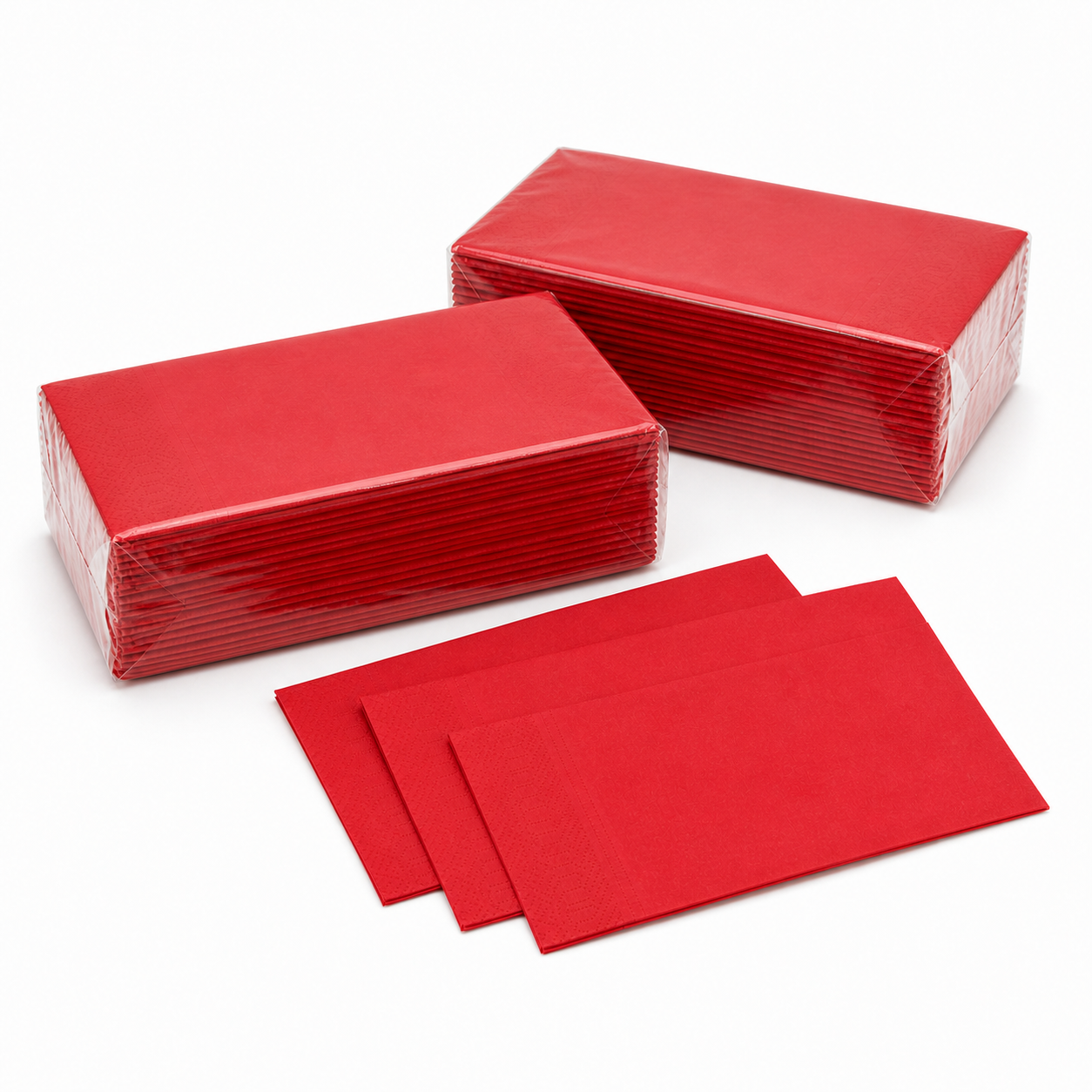 Colored Red Paper Napkins
