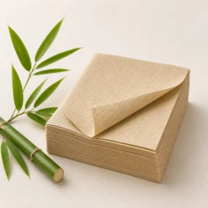 Bamboo Paper Napkins for Hospitality and Foodservice